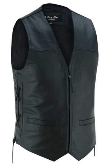 Leather Charlie Vest/Waistcoat
