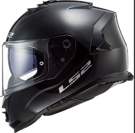 LS2 Storm II 22.06 - Solid Gloss Black ( M )