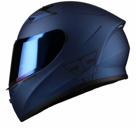 SGI Tyro Element Blue Motorcycle Helmet